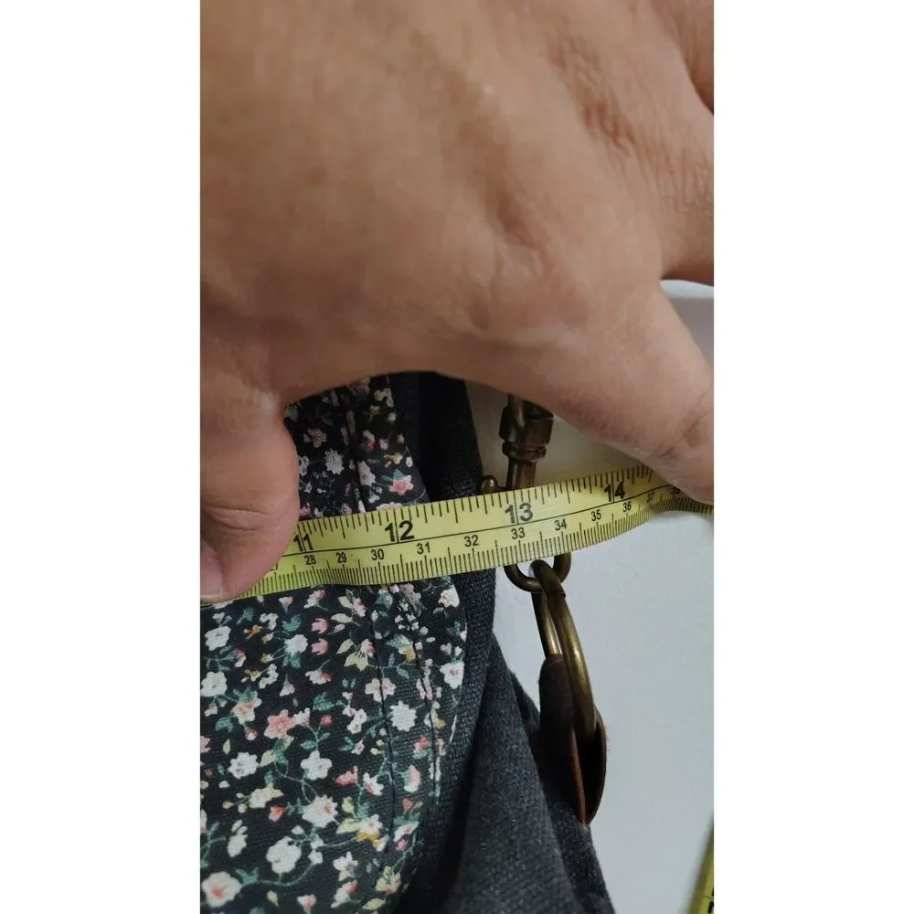 American Eagle Floral Print Satchel Purse‎